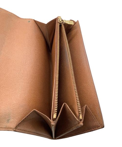 LOUIS VUITTON（ルイ ヴィトン）LOUIS VUITTON (ルイ ヴィトン) 長財布　モノグラム　ポシェット・ポルトモネ クレディの古着・服飾アイテム