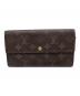 LOUIS VUITTON（ルイ ヴィトン）の古着「長財布　モノグラム　ポシェット・ポルトモネ クレディ」