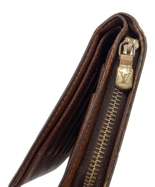 LOUIS VUITTON（ルイ ヴィトン）LOUIS VUITTON (ルイ ヴィトン) 2つ折り財布　モノグラム　ポルトパピエ・ジップの古着・服飾アイテム