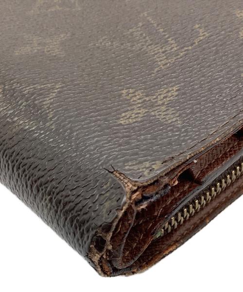 LOUIS VUITTON（ルイ ヴィトン）LOUIS VUITTON (ルイ ヴィトン) 2つ折り財布　モノグラム　ポルトパピエ・ジップの古着・服飾アイテム