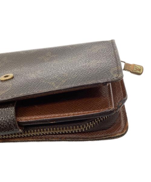 LOUIS VUITTON（ルイ ヴィトン）LOUIS VUITTON (ルイ ヴィトン) 2つ折り財布　モノグラム　ポルトパピエ・ジップの古着・服飾アイテム