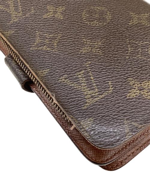 LOUIS VUITTON（ルイ ヴィトン）LOUIS VUITTON (ルイ ヴィトン) 2つ折り財布　モノグラム　ポルトパピエ・ジップの古着・服飾アイテム