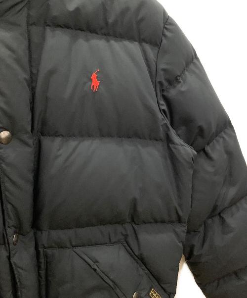 POLO RALPH LAUREN（ポロ・ラルフローレン）POLO RALPH LAUREN (ポロ・ラルフローレン) ダウンジャケット ブラック サイズ:Mの古着・服飾アイテム