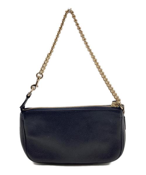 COACH（コーチ）COACH (コーチ) チェーンアクセサリーポーチ　ノリータ リストレット 19ト 19 ネイビーの古着・服飾アイテム