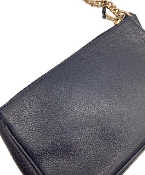 COACH（コーチ）COACH (コーチ) チェーンアクセサリーポーチ　ノリータ リストレット 19ト 19 ネイビーの古着・服飾アイテム