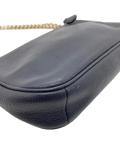 COACH（コーチ）COACH (コーチ) チェーンアクセサリーポーチ　ノリータ リストレット 19ト 19 ネイビーの古着・服飾アイテム