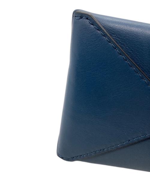MICHAEL KORS（マイケルコース）MICHAEL KORS (マイケルコース) Cece ミディアム ツートーン レザー ショルダーバッグ  ネイビーの古着・服飾アイテム