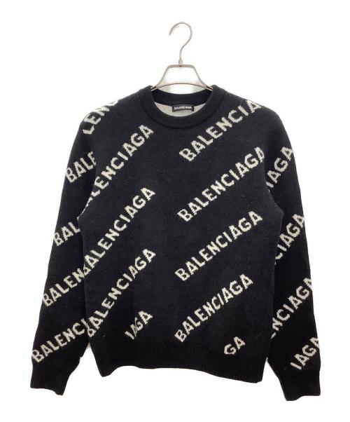 BALENCIAGA（バレンシアガ）BALENCIAGA (バレンシアガ) 厚手ニット ブラック サイズ:Sの古着・服飾アイテム