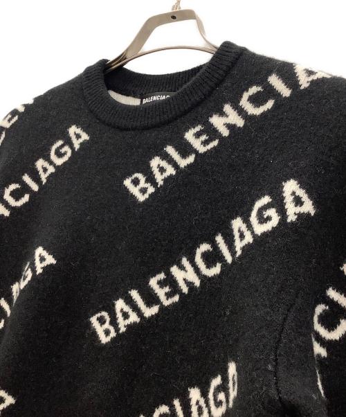 BALENCIAGA（バレンシアガ）BALENCIAGA (バレンシアガ) 厚手ニット ブラック サイズ:Sの古着・服飾アイテム