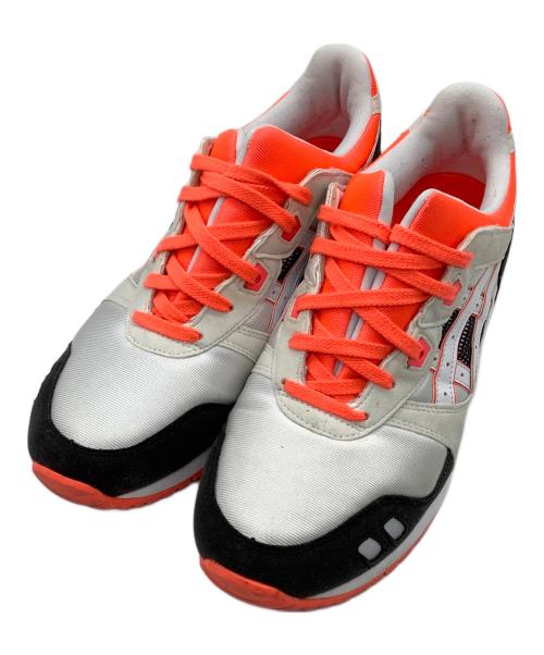 asics（アシックス）asics (アシックス) スニーカー　GEL-LYTE III OG オレンジ×ホワイト サイズ:27.5の古着・服飾アイテム