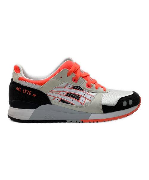 asics（アシックス）asics (アシックス) スニーカー　GEL-LYTE III OG オレンジ×ホワイト サイズ:27.5の古着・服飾アイテム
