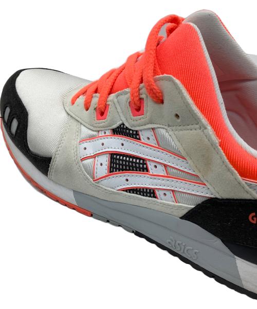 asics（アシックス）asics (アシックス) スニーカー　GEL-LYTE III OG オレンジ×ホワイト サイズ:27.5の古着・服飾アイテム
