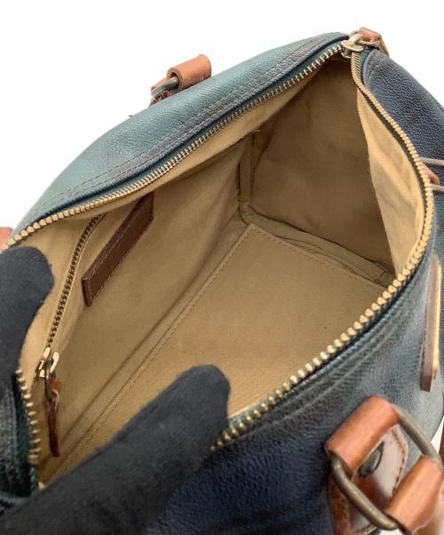 POLO RALPH LAUREN（ポロ・ラルフローレン）POLO RALPH LAUREN (ポロ・ラルフローレン) ミニボストンバッグ グリーンの古着・服飾アイテム