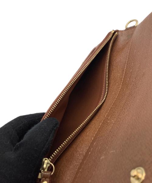 LOUIS VUITTON（ルイ ヴィトン）LOUIS VUITTON (ルイ ヴィトン) 長財布　モノグラム　ポルトフォイユ・アンソリット アルマニャックの古着・服飾アイテム