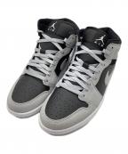 NIKEナイキ）の古着「Air Jordan 1 Mid Light Smoke Grey」｜ブラック×グレー