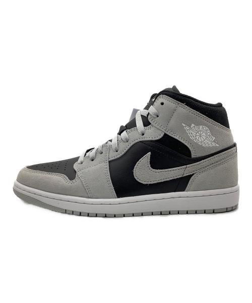 NIKE（ナイキ）NIKE (ナイキ) Air Jordan 1 Mid Light Smoke Grey ブラック×グレー サイズ:26.5の古着・服飾アイテム