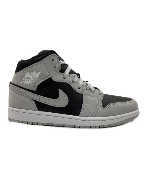 NIKE（ナイキ）NIKE (ナイキ) Air Jordan 1 Mid Light Smoke Grey ブラック×グレー サイズ:26.5の古着・服飾アイテム