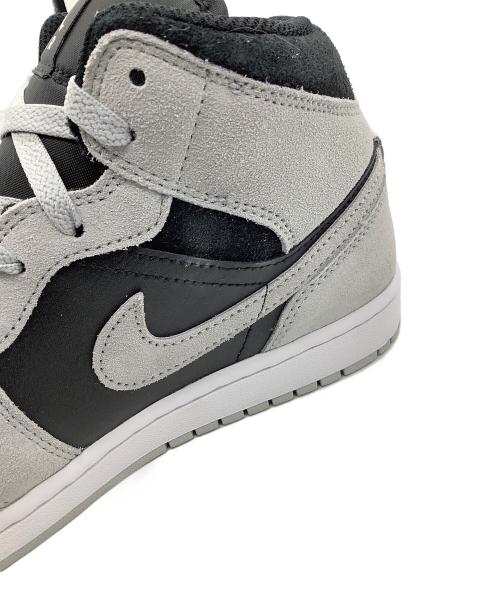 NIKE（ナイキ）NIKE (ナイキ) Air Jordan 1 Mid Light Smoke Grey ブラック×グレー サイズ:26.5の古着・服飾アイテム