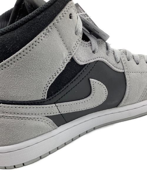 NIKE（ナイキ）NIKE (ナイキ) Air Jordan 1 Mid Light Smoke Grey ブラック×グレー サイズ:26.5の古着・服飾アイテム