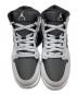 NIKE (ナイキ) Air Jordan 1 Mid Light Smoke Grey ブラック×グレー サイズ:26.5：9000円
