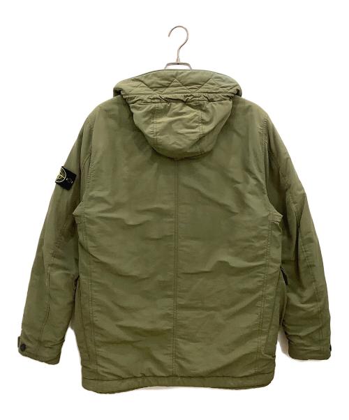 STONE ISLAND（ストーンアイランド）STONE ISLAND (ストーンアイランド) ミリタリージャケット オリーブ サイズ:Lの古着・服飾アイテム