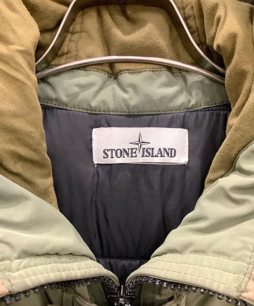STONE ISLAND（ストーンアイランド）STONE ISLAND (ストーンアイランド) ミリタリージャケット オリーブ サイズ:Lの古着・服飾アイテム