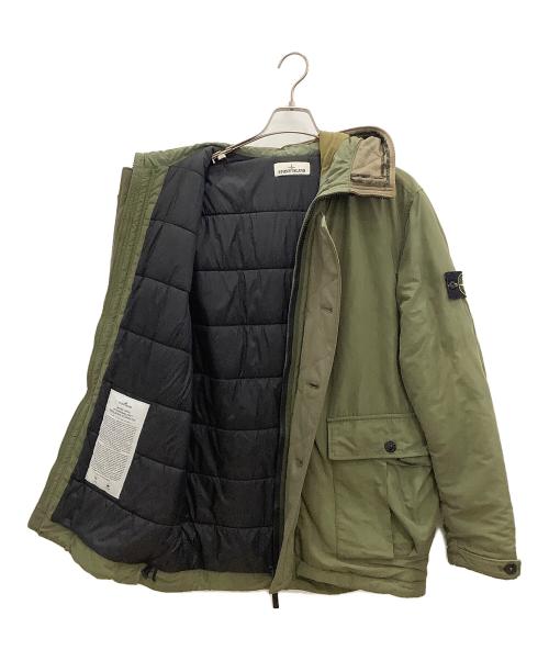 STONE ISLAND（ストーンアイランド）STONE ISLAND (ストーンアイランド) ミリタリージャケット オリーブ サイズ:Lの古着・服飾アイテム