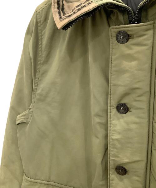STONE ISLAND（ストーンアイランド）STONE ISLAND (ストーンアイランド) ミリタリージャケット オリーブ サイズ:Lの古着・服飾アイテム