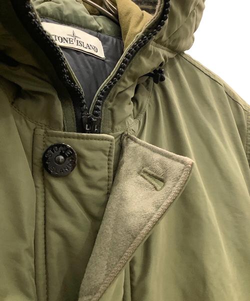 STONE ISLAND（ストーンアイランド）STONE ISLAND (ストーンアイランド) ミリタリージャケット オリーブ サイズ:Lの古着・服飾アイテム
