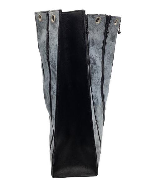 Jean Paul GAULTIER（ジャンポールゴルチェ）Jean Paul GAULTIER (ジャンポールゴルチェ) トートバッグ グレー×ブラックの古着・服飾アイテム