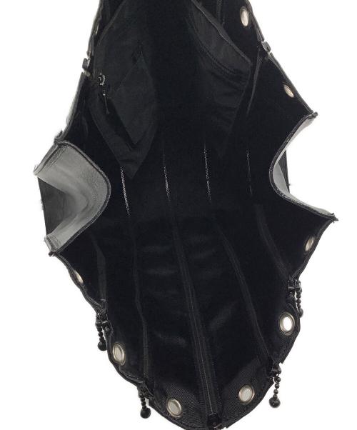 Jean Paul GAULTIER（ジャンポールゴルチェ）Jean Paul GAULTIER (ジャンポールゴルチェ) トートバッグ グレー×ブラックの古着・服飾アイテム