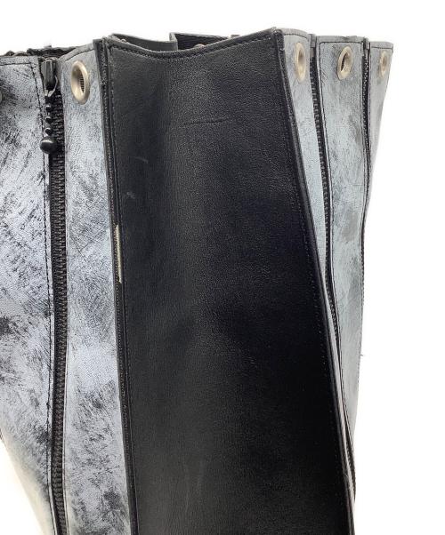 Jean Paul GAULTIER（ジャンポールゴルチェ）Jean Paul GAULTIER (ジャンポールゴルチェ) トートバッグ グレー×ブラックの古着・服飾アイテム