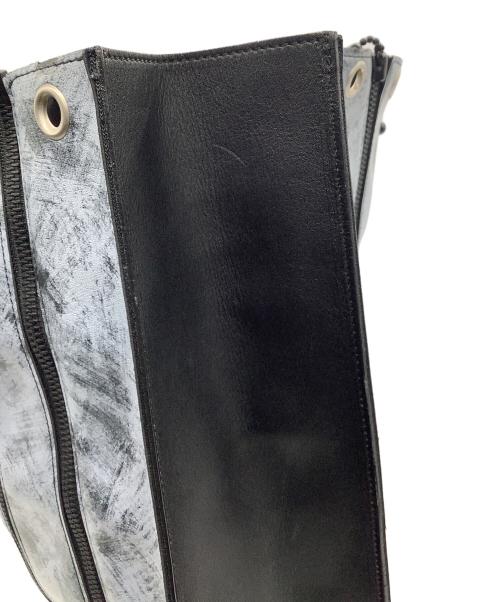 Jean Paul GAULTIER（ジャンポールゴルチェ）Jean Paul GAULTIER (ジャンポールゴルチェ) トートバッグ グレー×ブラックの古着・服飾アイテム