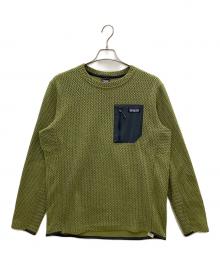 Patagonia（パタゴニア）の古着「長袖カットソー　R1 Air Crew」｜グリーン