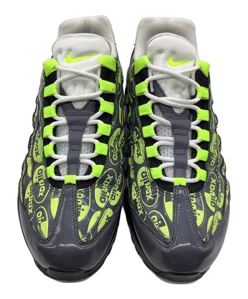 NIKE（ナイキ）NIKE (ナイキ) ローカットスニーカー　AIR MAX 95 PREMIUM グリーン×ブラック サイズ:26.5の古着・服飾アイテム