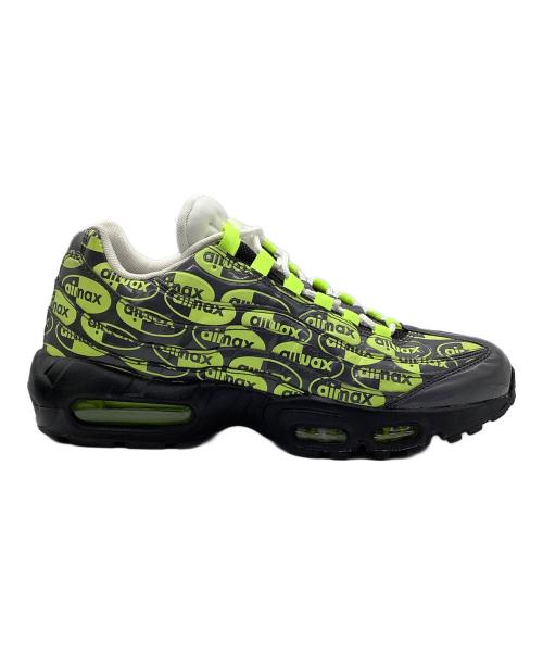 NIKE（ナイキ）NIKE (ナイキ) ローカットスニーカー　AIR MAX 95 PREMIUM グリーン×ブラック サイズ:26.5の古着・服飾アイテム