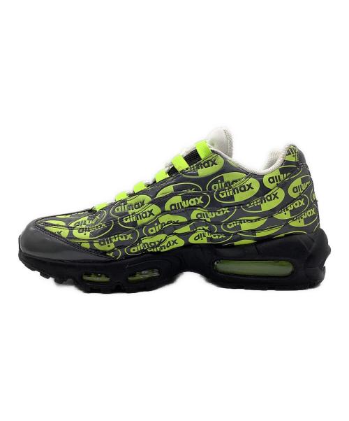 NIKE（ナイキ）NIKE (ナイキ) ローカットスニーカー　AIR MAX 95 PREMIUM グリーン×ブラック サイズ:26.5の古着・服飾アイテム