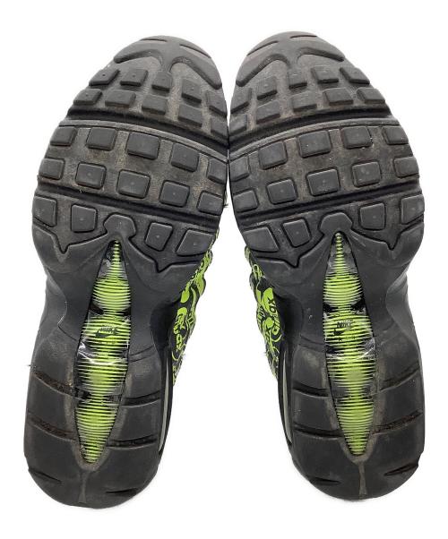 NIKE（ナイキ）NIKE (ナイキ) ローカットスニーカー　AIR MAX 95 PREMIUM グリーン×ブラック サイズ:26.5の古着・服飾アイテム
