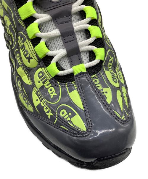 NIKE（ナイキ）NIKE (ナイキ) ローカットスニーカー　AIR MAX 95 PREMIUM グリーン×ブラック サイズ:26.5の古着・服飾アイテム