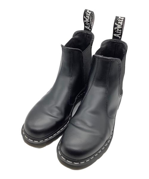 Dr.Martens（ドクターマーチン）Dr.Martens (ドクターマーチン) サイドゴアブーツ ブラック サイズ:UK9の古着・服飾アイテム