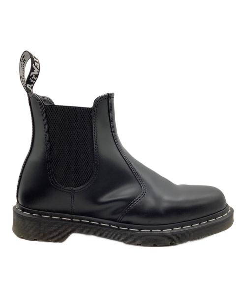 Dr.Martens（ドクターマーチン）Dr.Martens (ドクターマーチン) サイドゴアブーツ ブラック サイズ:UK9の古着・服飾アイテム