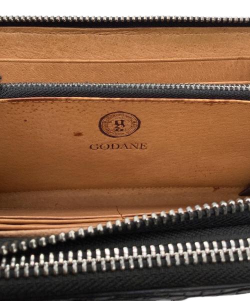 GODANE（ゴダン）GODANE (ゴダン) 長財布 ブラックの古着・服飾アイテム