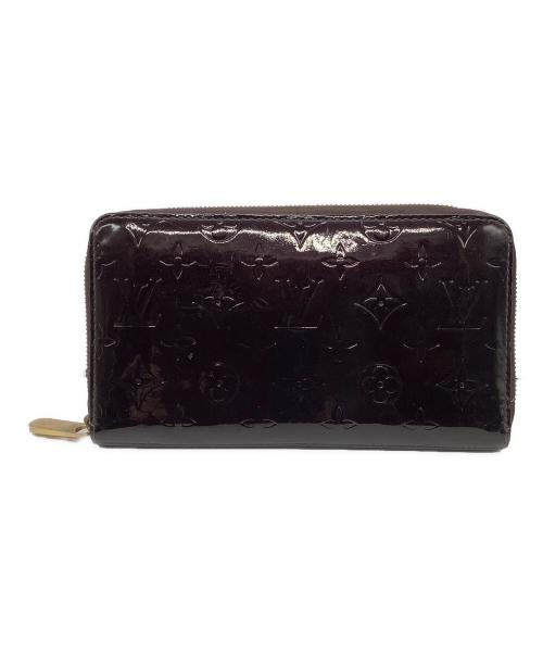 LOUIS VUITTON（ルイ ヴィトン）LOUIS VUITTON (ルイ ヴィトン) 長財布　ヴェルニ　ジッピー ウォレット アマラントの古着・服飾アイテム