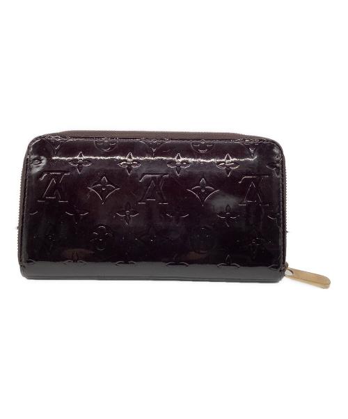 LOUIS VUITTON（ルイ ヴィトン）LOUIS VUITTON (ルイ ヴィトン) 長財布　ヴェルニ　ジッピー ウォレット アマラントの古着・服飾アイテム