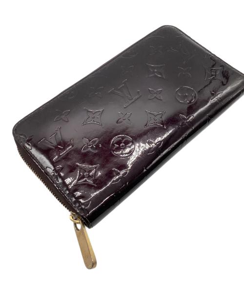 LOUIS VUITTON（ルイ ヴィトン）LOUIS VUITTON (ルイ ヴィトン) 長財布　ヴェルニ　ジッピー ウォレット アマラントの古着・服飾アイテム