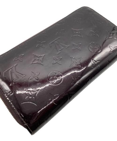 LOUIS VUITTON（ルイ ヴィトン）LOUIS VUITTON (ルイ ヴィトン) 長財布　ヴェルニ　ジッピー ウォレット アマラントの古着・服飾アイテム