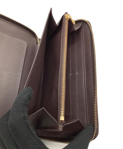 LOUIS VUITTON（ルイ ヴィトン）LOUIS VUITTON (ルイ ヴィトン) 長財布　ヴェルニ　ジッピー ウォレット アマラントの古着・服飾アイテム
