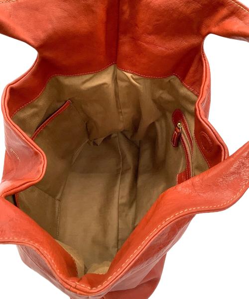 genten（ゲンテン）genten (ゲンテン) ハンドバッグ レッドの古着・服飾アイテム