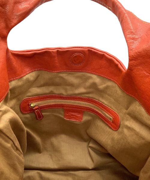 genten（ゲンテン）genten (ゲンテン) ハンドバッグ レッドの古着・服飾アイテム