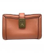 COACHコーチ）の古着「2つ折り財布」｜ピンク